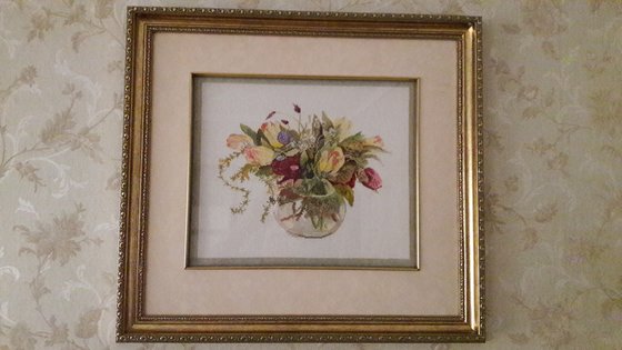 Работа «Тюльпаны»