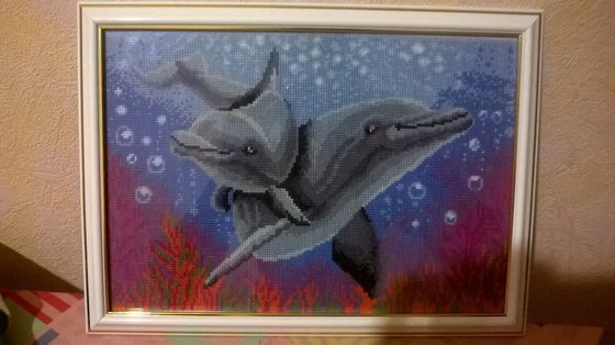 Работа «Дельфины»