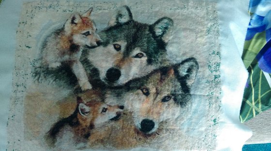 Работа «Волки»