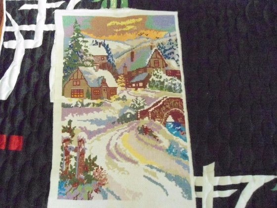 Работа «деревенька»