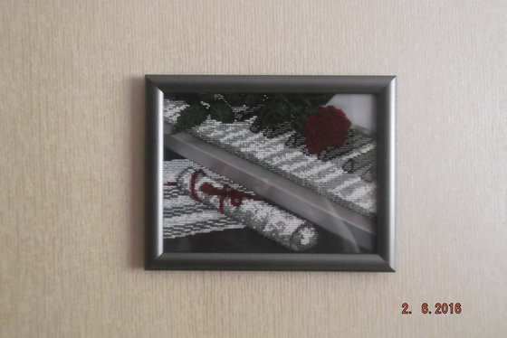 Работа «Подарок учителю музыки»