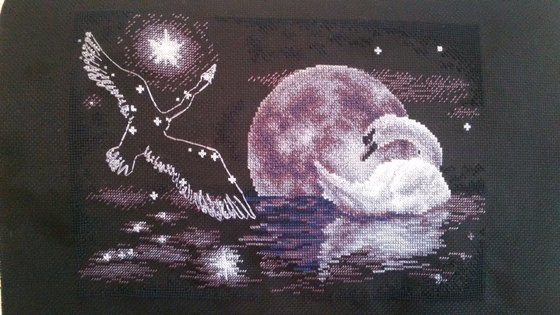 Работа «Лунный лебедь»