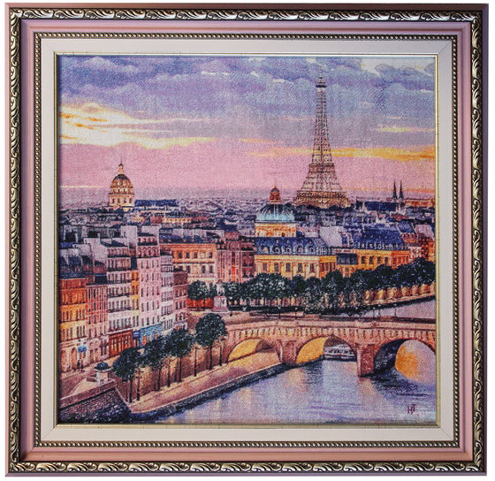 Работа «Париж на закате.  Или мост над Сеной.»