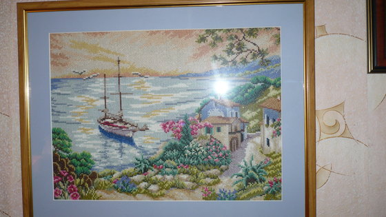 Работа «городок у моря»