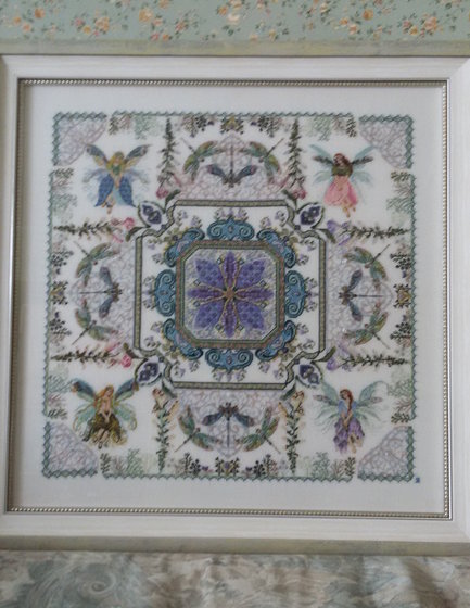 Работа «The Fairy Flower Garden Mandala by Martina Weber»