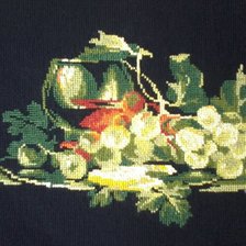 Работа «Натюрморт с виноградом»