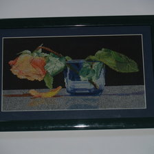 Работа «Роза в стакане»