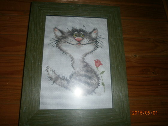 Работа «Серый кот»