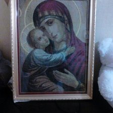 Работа «богородица с младенцем»