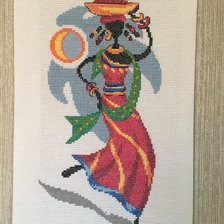 Работа «Дочь африки»