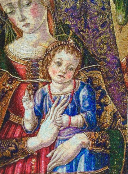 Работа «Madonna with the Child, Vittorio Crivelli»