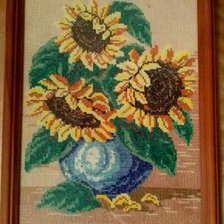 Работа «Подсолнухи»