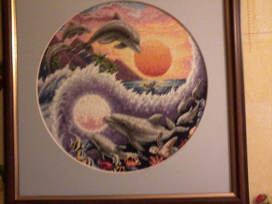 Работа «Дельфины»