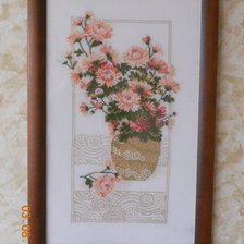 Работа «Хризантемы»