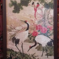 Работа «Журавли»