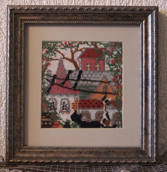 Работа «612_Город и кошки. Лето»