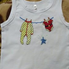 Работа «Футболка "В подарок карапузу"»