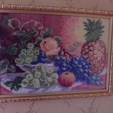 Работа «натюрморт с фруктами»