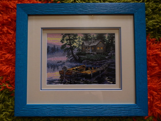 Работа «Dimensions 65091 Утреннее озеро»