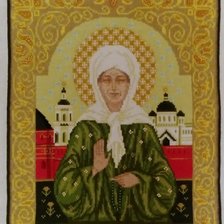 Работа «Риолис 1385 Святая блаженная Матрона Московская»