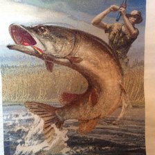 Работа «Очередная рыбалка. Подарок друзьям.»