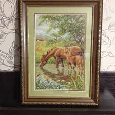 Работа «На водопое»