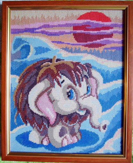 Работа «Мамонтёнок.»