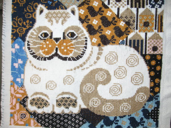 Работа «Подушка "Кошечка Лиза"»