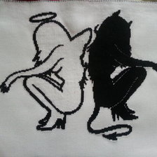 Работа «ангел и демон»