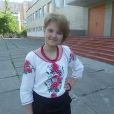 Работа «Вышиваночка для доченьки.»