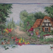 Работа «Летний домик»