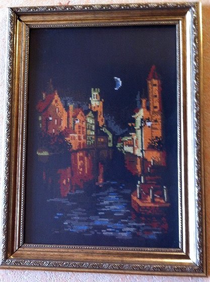 Работа «Ночная Венеция»