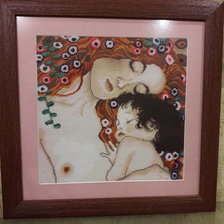 Работа «Фрагмент картины Климта»