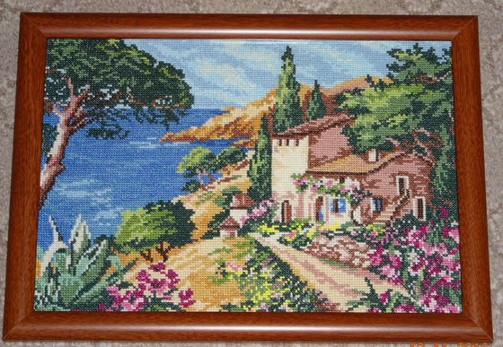 Работа «Приморский пейзаж»