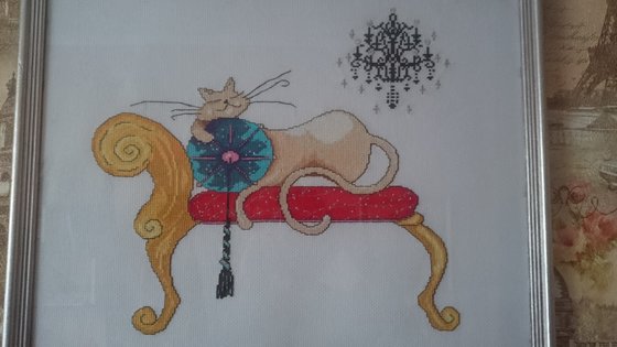 Работа «Кошечка»