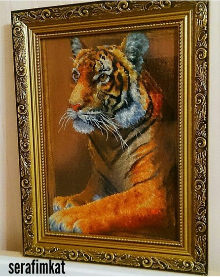Работа «Благородный тигр»