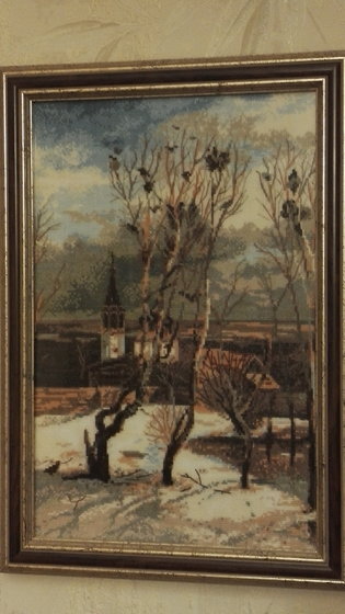 Работа «Грачи прилетели»