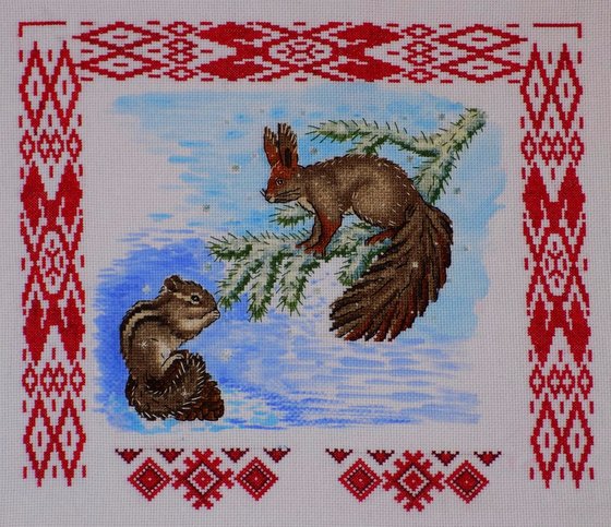 Работа «Задушевный разговор (по авторской схеме)»