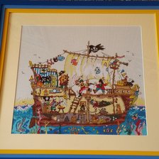 Работа «Пиратский корабль»