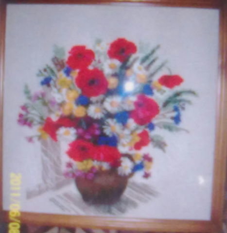 Работа «Букет цветов»