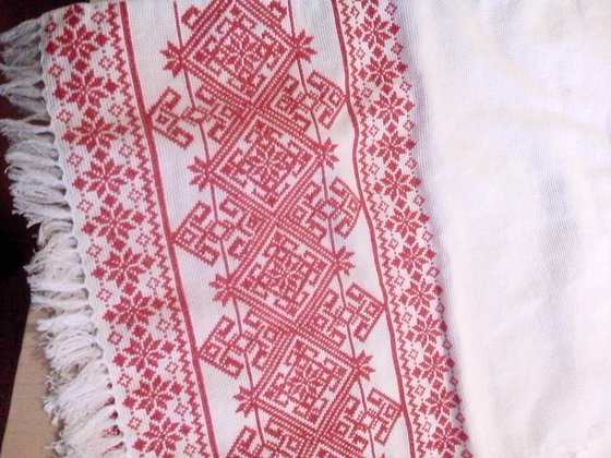 Работа «рушник красный»