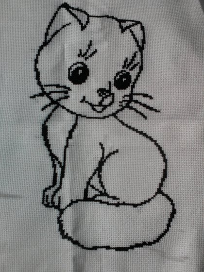 Работа «Котенок»