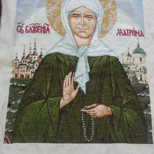 Работа «Святая Матронушка»