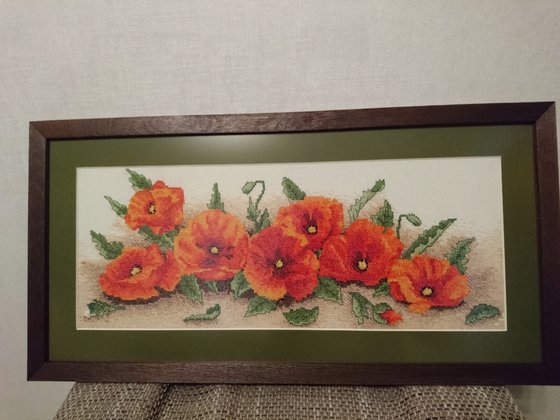 Работа «маки ранние»