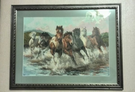 Работа «Мустанги»