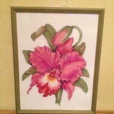 Работа «Орхидея»