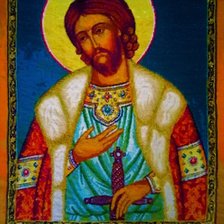 Работа «Икона Святой Благоверный Князь Александр Невский»