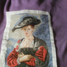 Работа «Дама в соломенной шляпке»