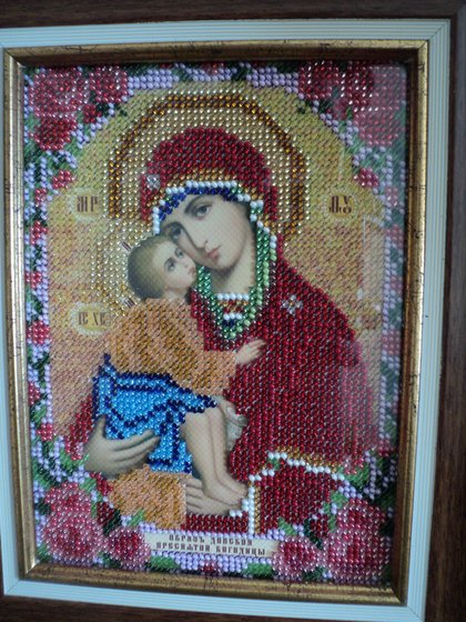 Работа «икона донская пресвятая богородица»