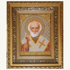 Работа «Икона Св. Николай Чудотворец»
